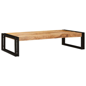 Badregal Braun Mangoholz 100x50 cm