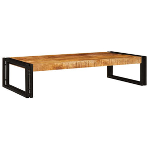 Badregal Braun Mangoholz 100x50 cm