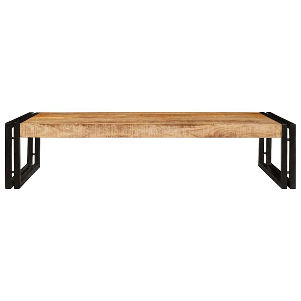 Badregal Braun Mangoholz 100x50 cm