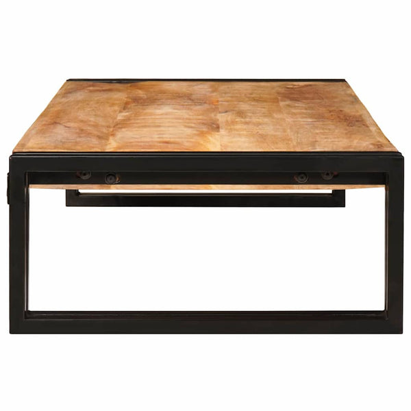 Badregal Braun Mangoholz 100x50 cm