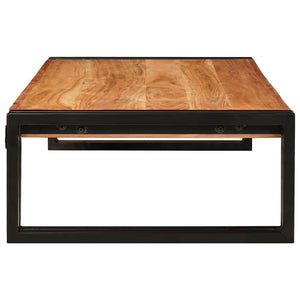 Badregal Braun Akazie Massivholz 100x50x23cm