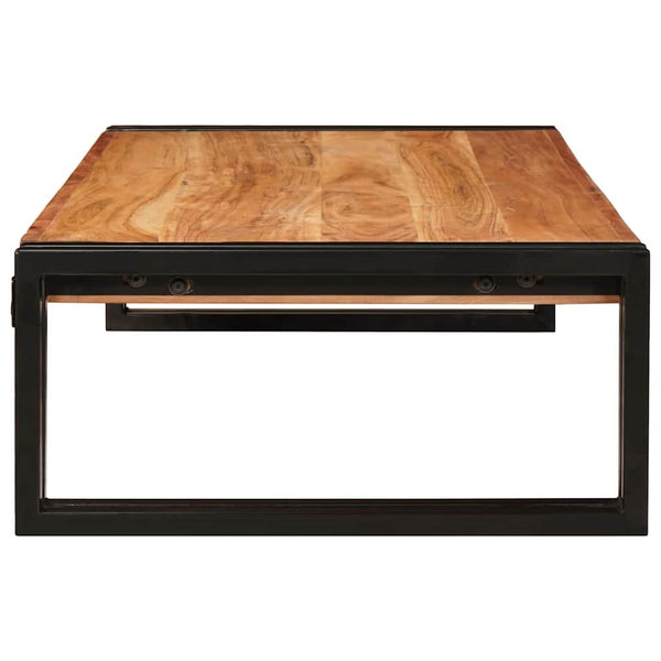 Badregal Braun Akazie Massivholz 100x50x23cm