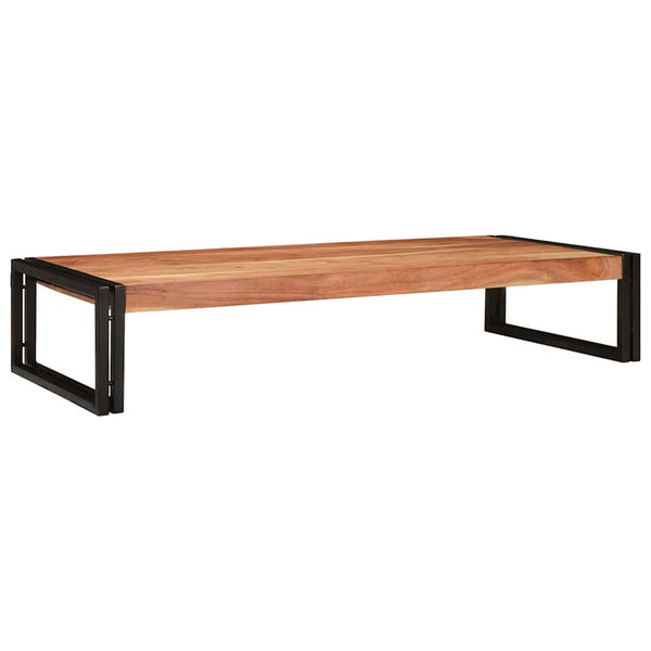 Badregal Braun Akazie Massivholz 120cm