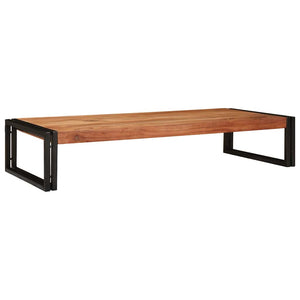 Badregal Braun Akazie Massivholz 120cm