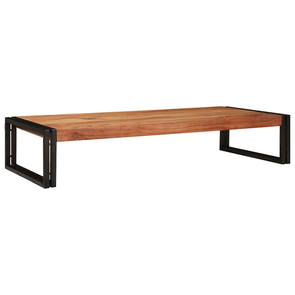 Badregal Braun Akazie Massivholz 120cm