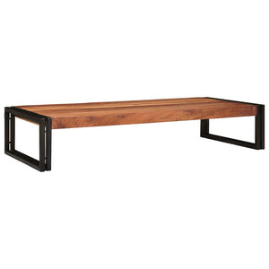 Badregal Braun Akazie Massivholz 120cm