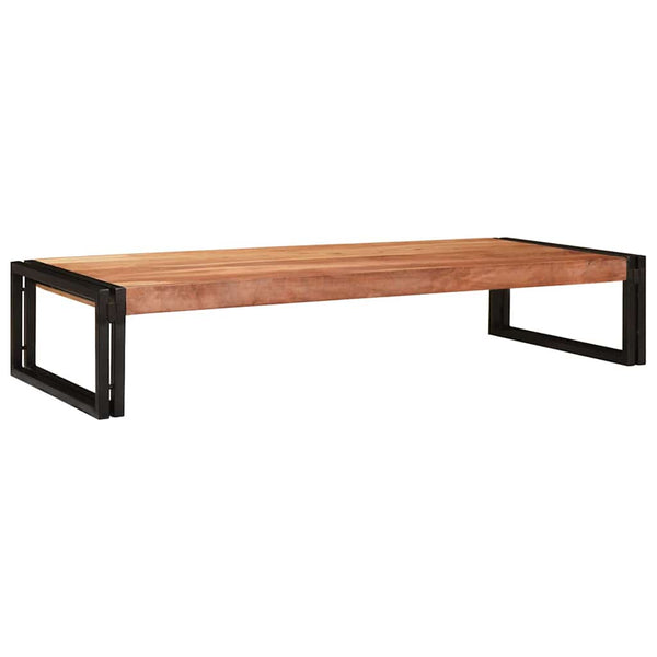 Badregal Braun Akazie Massivholz 120cm