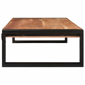 Badregal Braun Akazie Massivholz 120cm