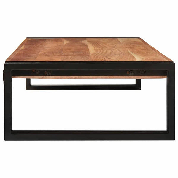 Badregal Braun Akazie Massivholz 120cm