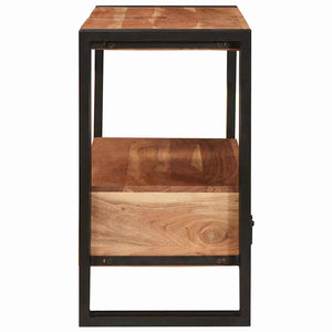 Waschtischunterschrank Braun Akazie Massivholz 71 cm