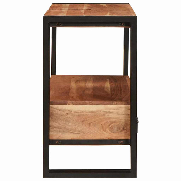 Waschtischunterschrank Braun Akazie Massivholz 71 cm