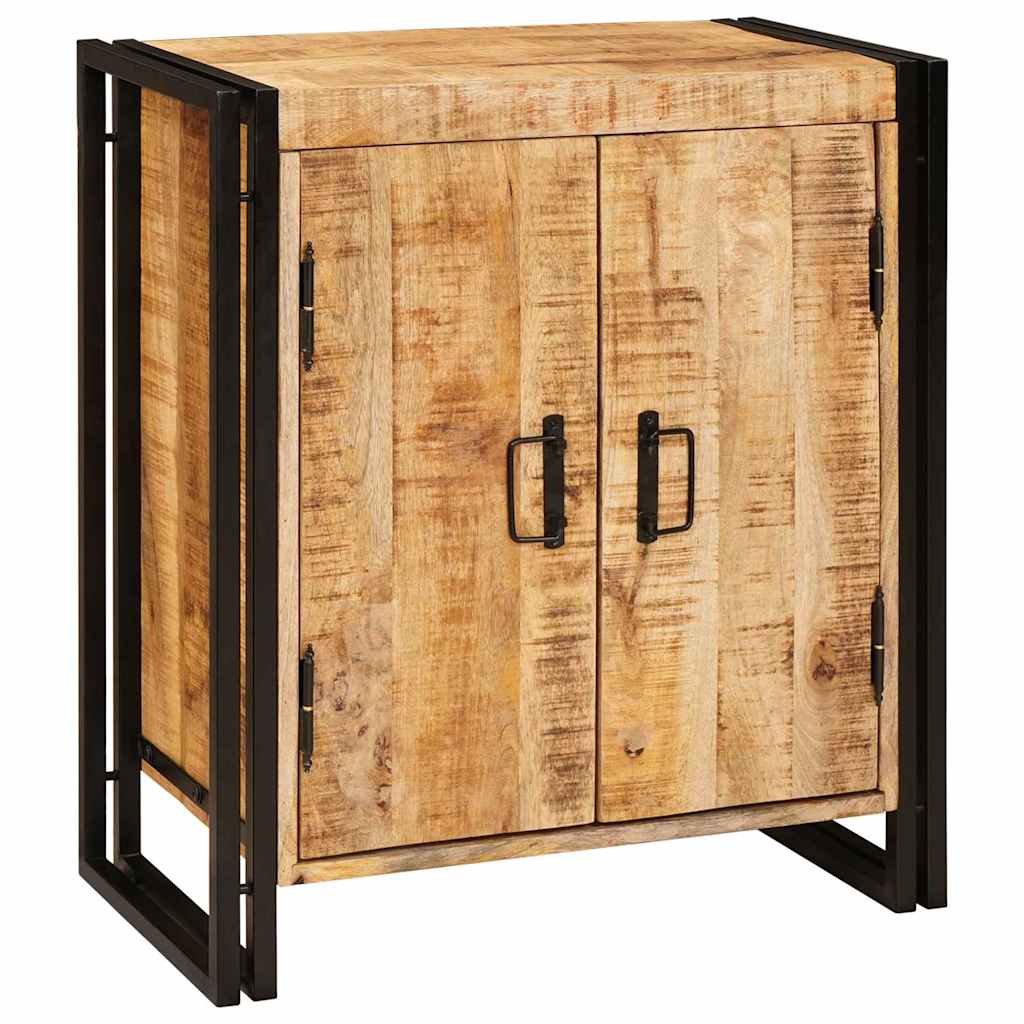 Nachttisch Braun Mango Massivholz 66x35x76 cm
