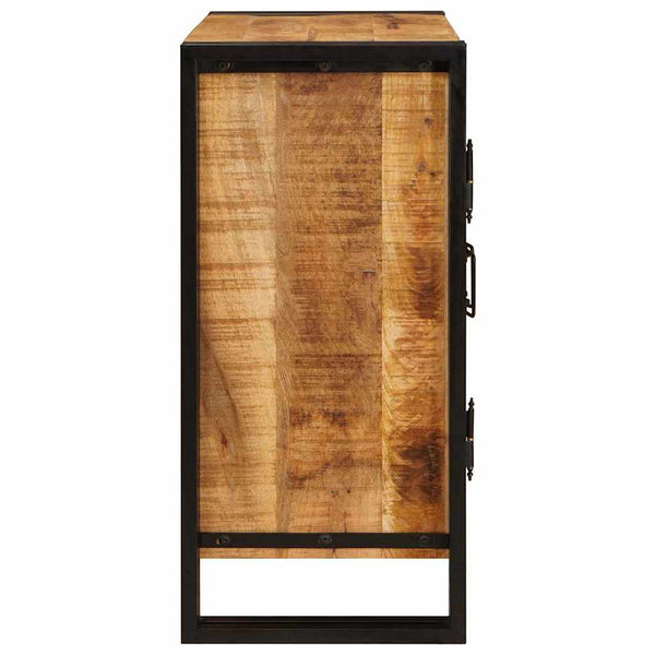 Nachttisch Braun Mango Massivholz 66x35x76 cm