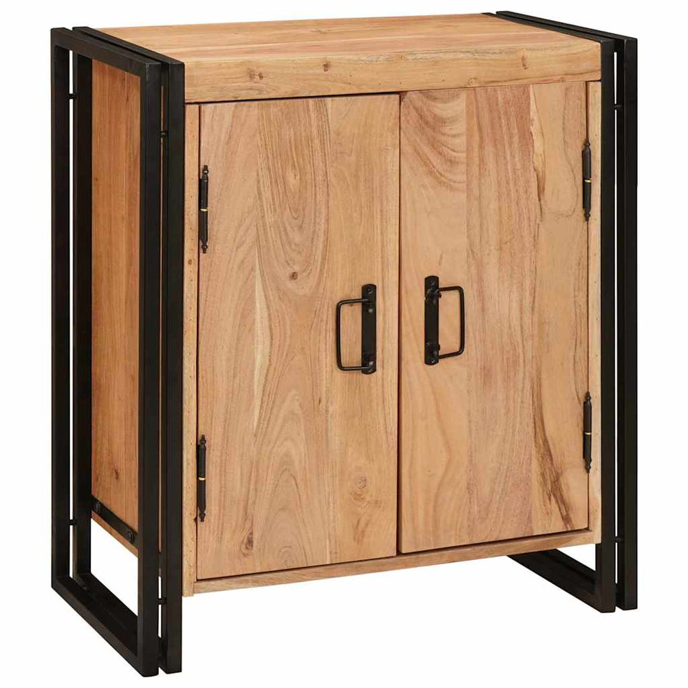 vidaXL Bedside Table Brown 66 x 35 x 76 cm Solid Acacia Wood