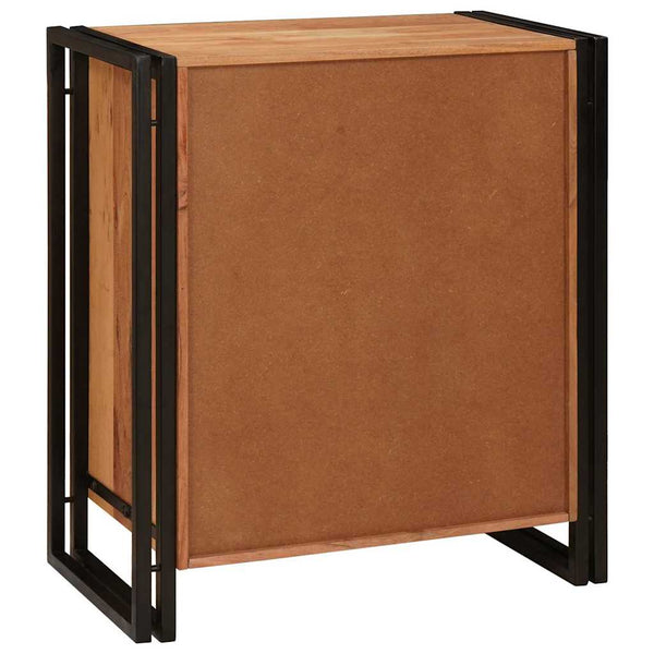 Nachttisch Braun Akazie Massivholz 66x35x76 cm