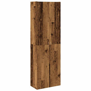 Highboard Altholz-Optik 60x32x190 cm