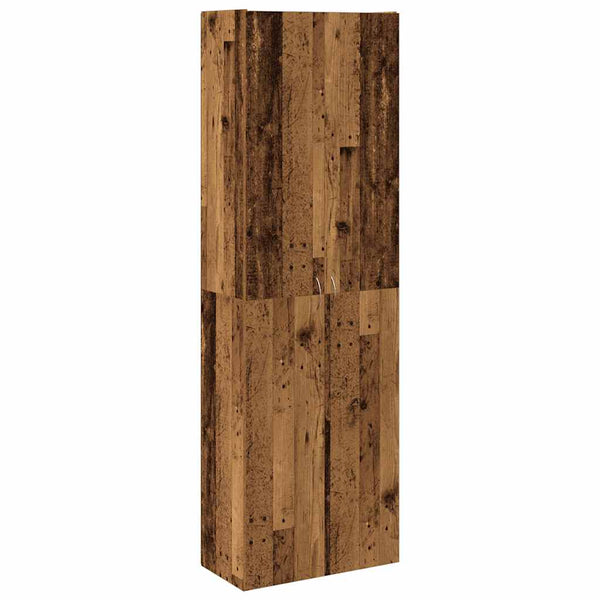 Highboard Altholz-Optik 60x32x190 cm
