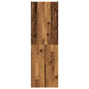 Highboard Altholz-Optik 60x32x190 cm