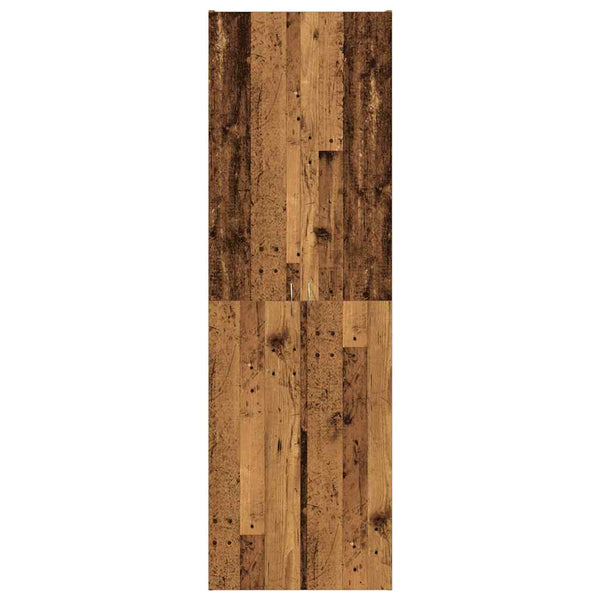 Highboard Altholz-Optik 60x32x190 cm