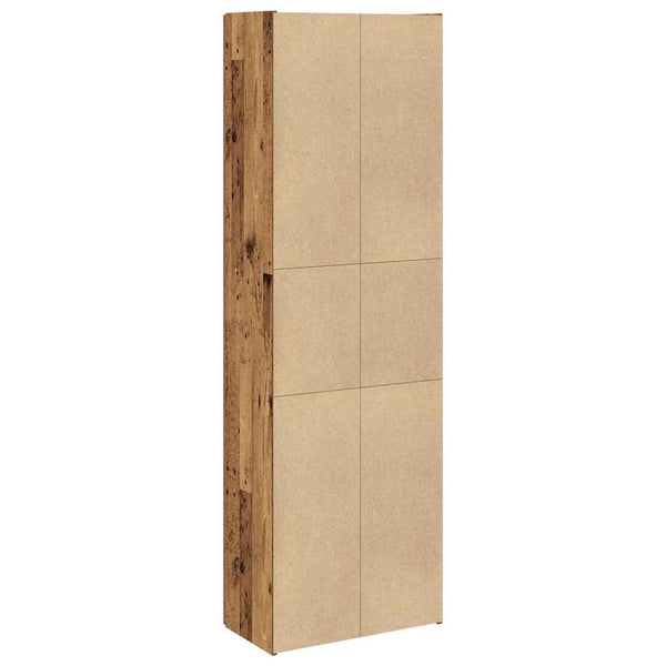Highboard Altholz-Optik 60x32x190 cm