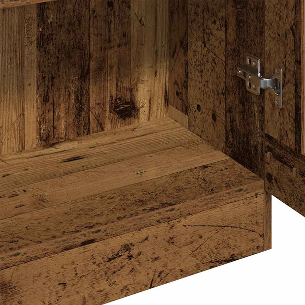 Highboard Altholz-Optik, 185 cm hoch