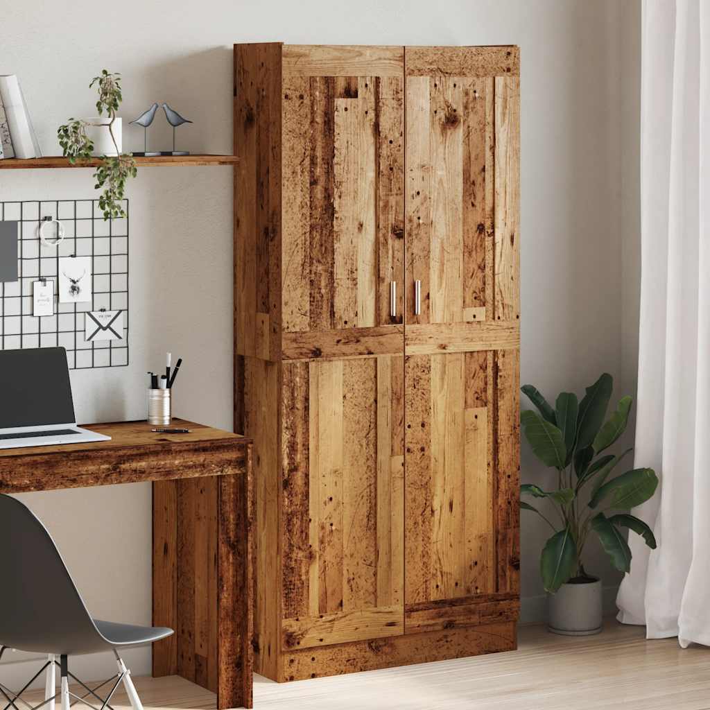 Highboard Altholz-Optik, 185 cm hoch