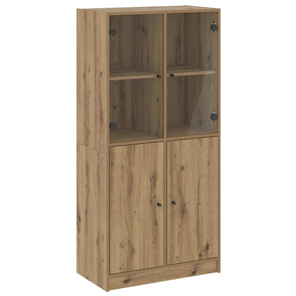 Highboard Artisan-Eiche 68x37x142 cm