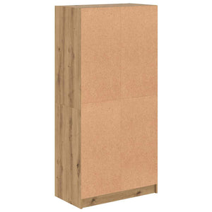 Highboard Artisan-Eiche 68x37x142 cm