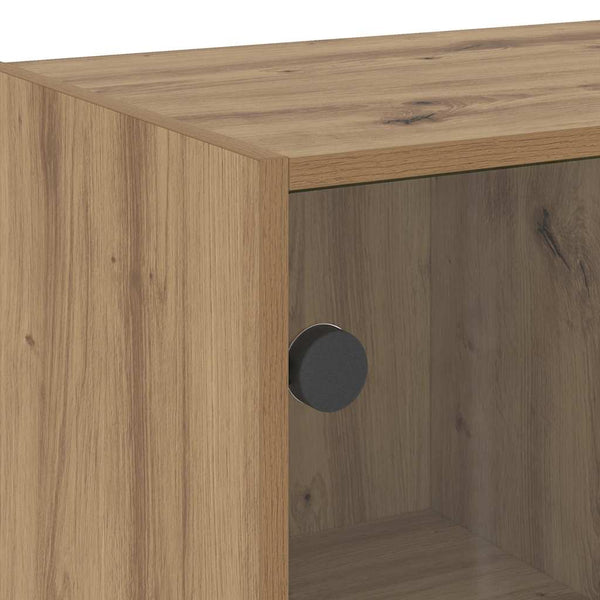 Highboard Artisan-Eiche 68x37x142 cm
