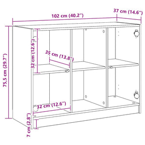 Sideboard Artisan Eiche 102 cm