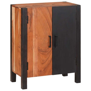 Sideboard Braun 55x30x75cm Massivholz Akazie 3-teilig