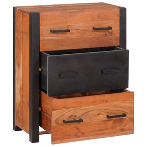 Braunes Akazienholz Sideboard, 165 cm