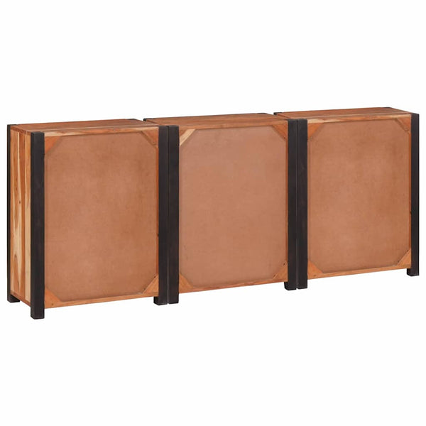 Braunes Akazienholz Sideboard, 165 cm