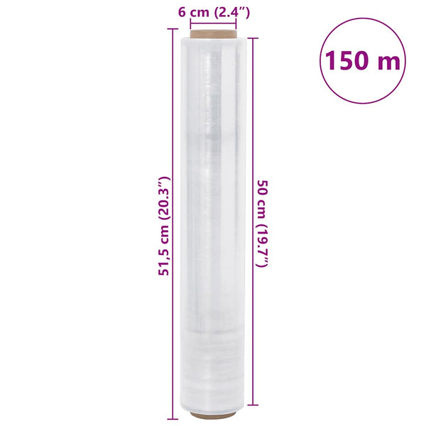 Stretchfolie Transparent 2er-Pack