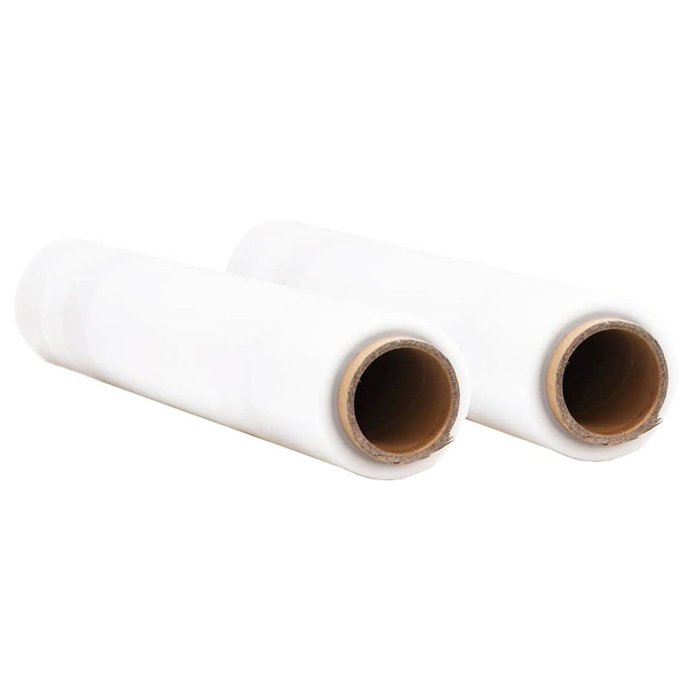 Stretchfolie Transparent 2er-Pack 50cm x 300m