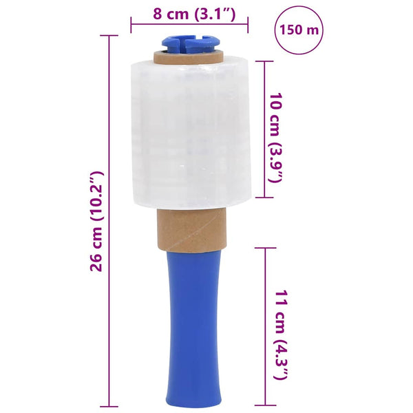 Stretchfolie mit Griff, 10er-Pack