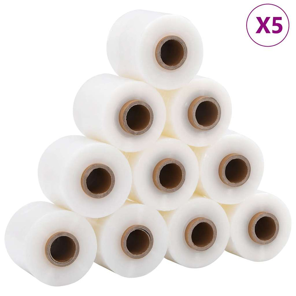 Stretchfolie Transparent 10cm x 150m - 50 Stk.