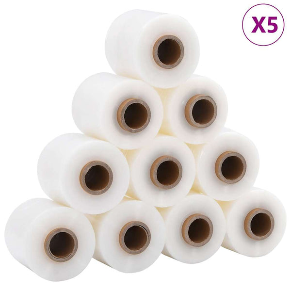 Stretchfolie Transparent 10cm x 150m - 50 Stk.