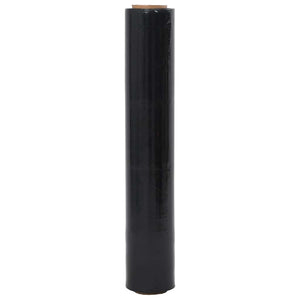 Schwarze Stretchfolie, 2 Stk. 50cm x 300m