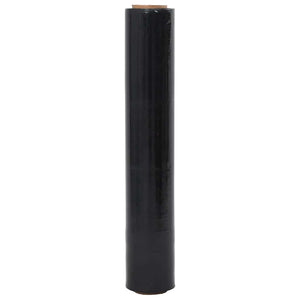 Schwarze Stretchfolie, 2 Rollen, 30 μm, 50 cm x 300 m