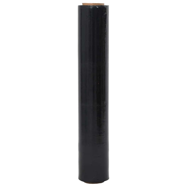 Schwarze Stretchfolie, 2 Rollen, 30 μm, 50 cm x 300 m