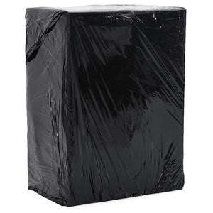 Schwarze Stretchfolie, 6 Rollen, 23 μm, 50 cm x 300 m