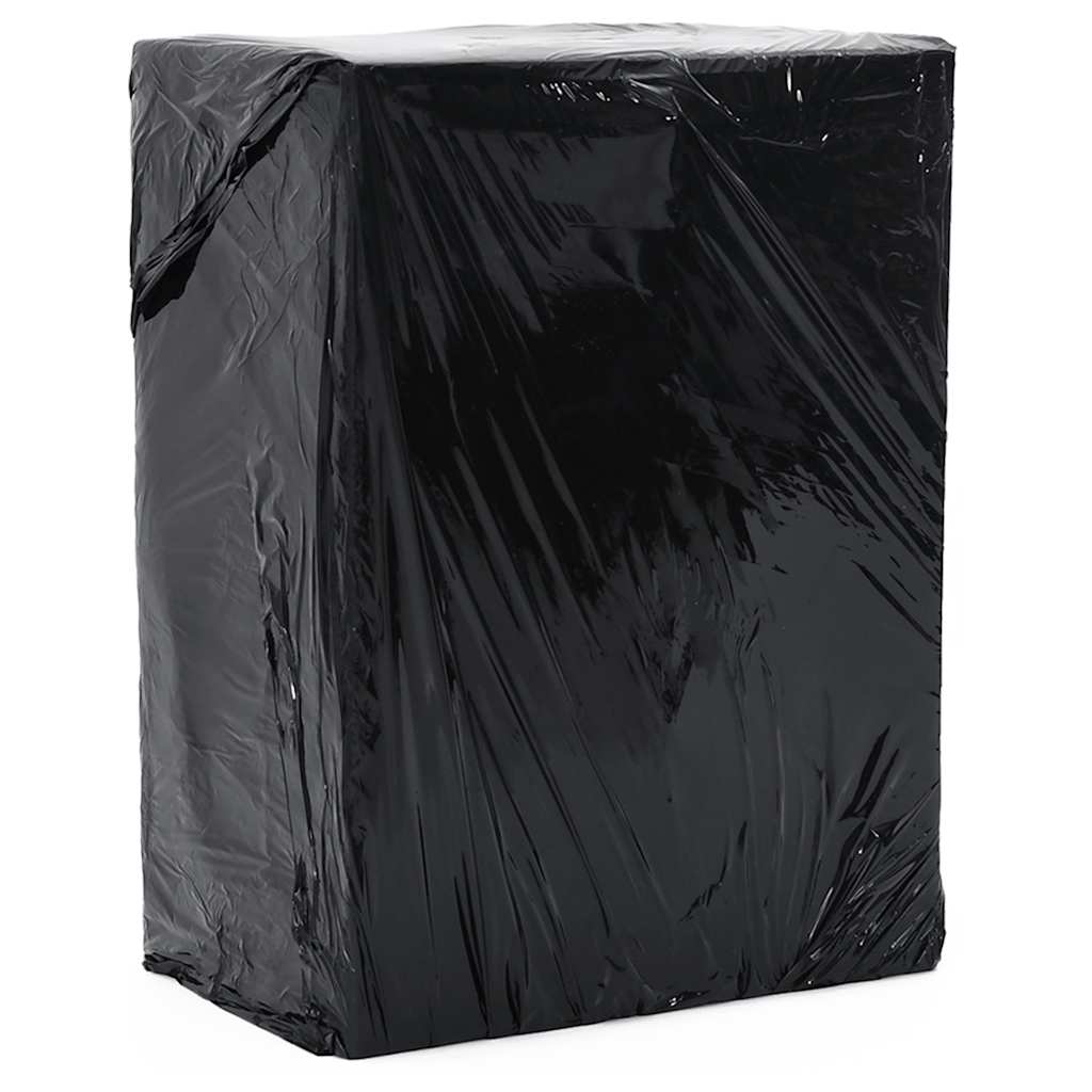 Schwarze Stretchfolie, 6 Rollen, 23 μm, 50 cm x 300 m