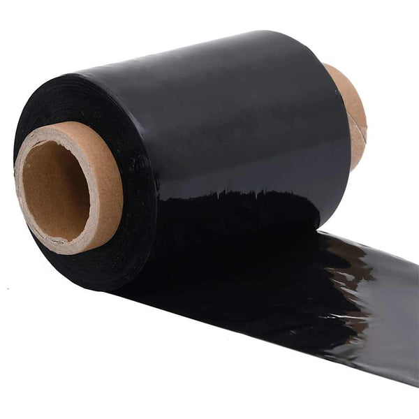 Schwarze Stretchfolie, 23 μm, 50 Stück