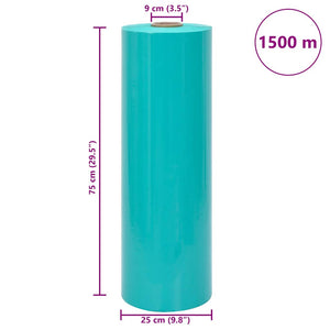 Grüne Agrar Stretchfolie 25µm, 75cm x 1500m