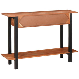 Konsolentisch Braun/Schwarz mit Schubladen