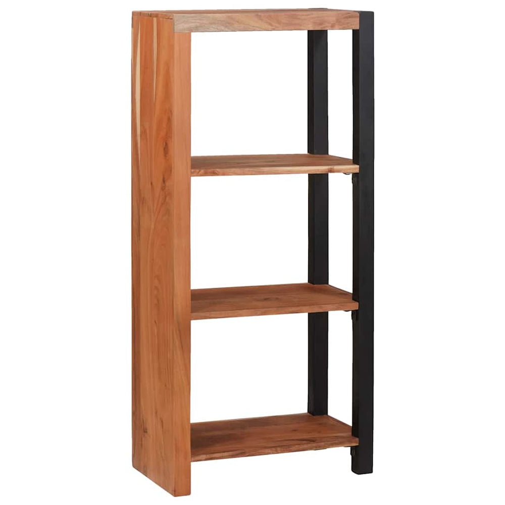 Bücherregal Braun Akazie Massivholz 110 cm