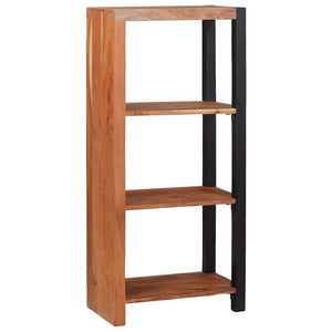 Bücherregal Braun Akazie Massivholz 110 cm