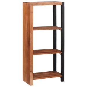 Bücherregal Braun Akazie Massivholz 110 cm