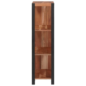 Bücherregal Braun Akazie Massivholz 110 cm